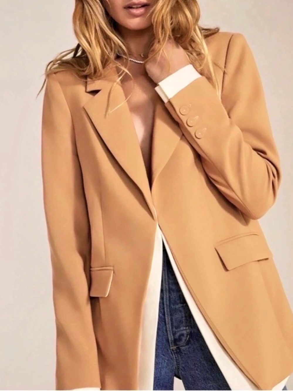 Favorite Daughter Kelly Blazer - Camel/Tan - Size Small NW - New with Tags